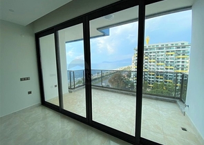 شقق اطلالة بحر في الانيا - تصميم 1+1 - مجمع فاخر -في محمودلار / الانيا 