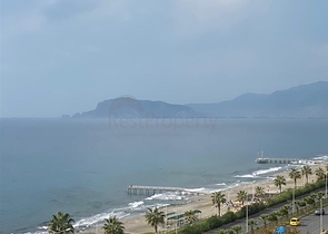 شقق اطلالة بحر في الانيا - تصميم 1+1 - مجمع فاخر -في محمودلار / الانيا 