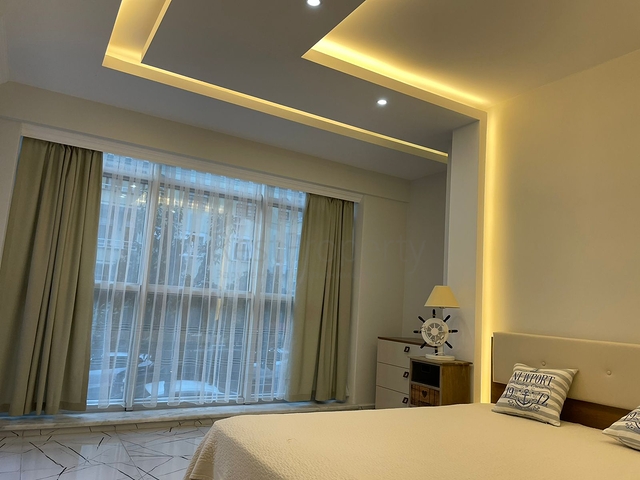 شقة اطلالة بحر في مركز الانيا - تصميم 1+2  مفروشة -ضمن مجمع حديث -مركز الانيا 