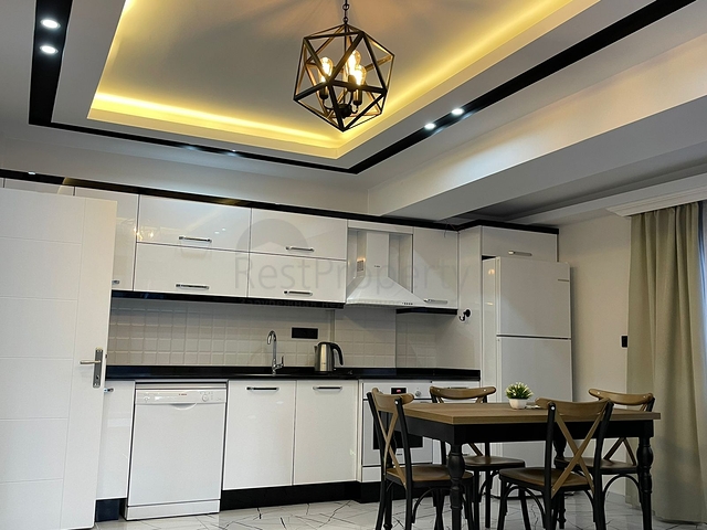 شقة اطلالة بحر في مركز الانيا - تصميم 1+2  مفروشة -ضمن مجمع حديث -مركز الانيا 