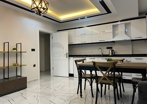 شقة اطلالة بحر في مركز الانيا - تصميم 1+2  مفروشة -ضمن مجمع حديث -مركز الانيا 