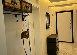 شقة اطلالة بحر في مركز الانيا - تصميم 1+2  مفروشة -ضمن مجمع حديث -مركز الانيا 