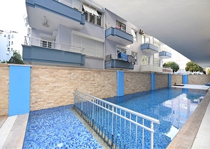 شقة اطلالة بحر في مركز الانيا - تصميم 1+2  مفروشة -ضمن مجمع حديث -مركز الانيا 