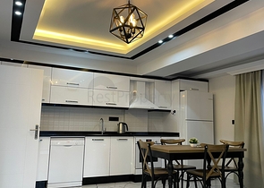 شقة اطلالة بحر في مركز الانيا - تصميم 1+2  مفروشة -ضمن مجمع حديث -مركز الانيا 