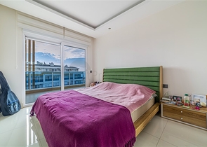 شقة فاخرة -غرفة وصالة مفروشة -ضمن مجمع 5 نجوم - في توسمور / الانيا 