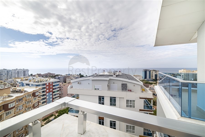 اطلالة بحر - دوبلكس فاخرة ضمن مجمع 5 نجوم - في منطثة توسمور / الانيا 