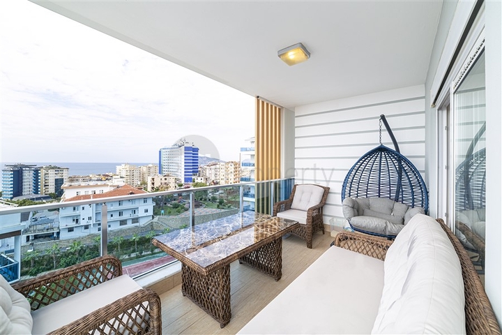 اطلالة بحر - دوبلكس فاخرة ضمن مجمع 5 نجوم - في منطثة توسمور / الانيا 