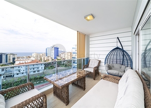 اطلالة بحر - دوبلكس فاخرة ضمن مجمع 5 نجوم - في منطثة توسمور / الانيا 