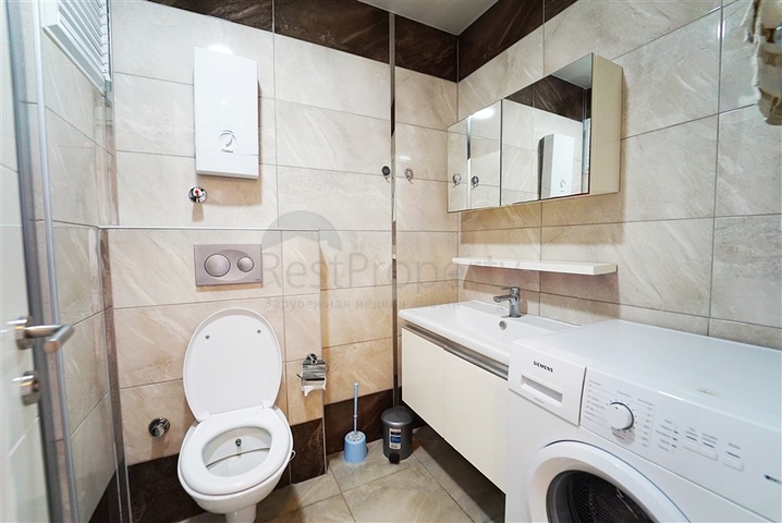 شقة انيقة ضمن مجمع فاخر -تصميم 1+1 مفروشة -في اوبا / الانيا 