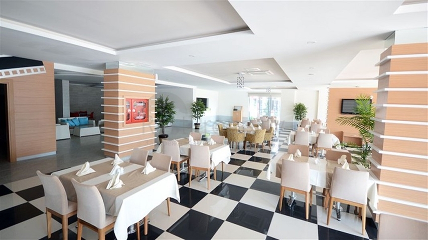 شقة انيقة ضمن مجمع فاخر -تصميم 1+1 مفروشة -في اوبا / الانيا 