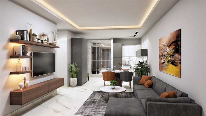 شقق بالاقساط في مركز الانيا -مناسبة للاستثمار 