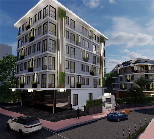 شقق مناسبة للاستثمار - مجمع قيد الانشاء -في مركز الانيا 