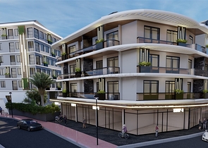 شقق مناسبة للاستثمار - مجمع قيد الانشاء -في مركز الانيا 