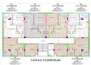 شقق مناسبة للاستثمار - مجمع قيد الانشاء -في مركز الانيا 