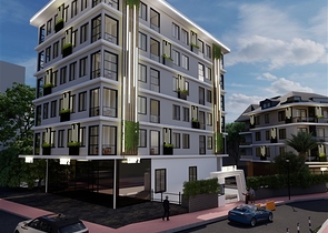 شقق مناسبة للاستثمار - مجمع قيد الانشاء -في مركز الانيا 