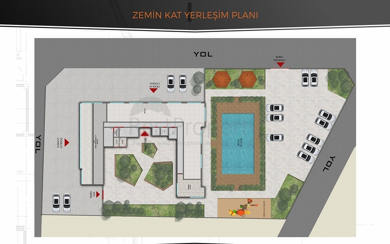 شقق بالاقساط في محمودلار- ضمن مجمع فاخر - الانيا 