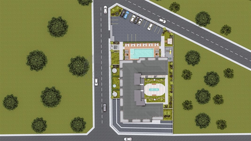 شقق بالاقساط في محمودلار- ضمن مجمع فاخر - الانيا 