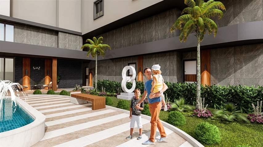 شقق بالاقساط في محمودلار- ضمن مجمع فاخر - الانيا 