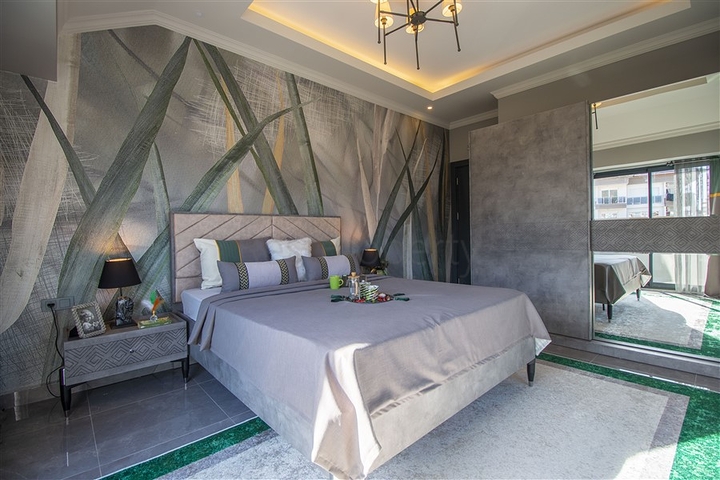 عقارات للبيع في اوبا - دوبلكس 2 غرفة وصالة -مفروشة -مجمع حديث -في اوبا / الانيا 