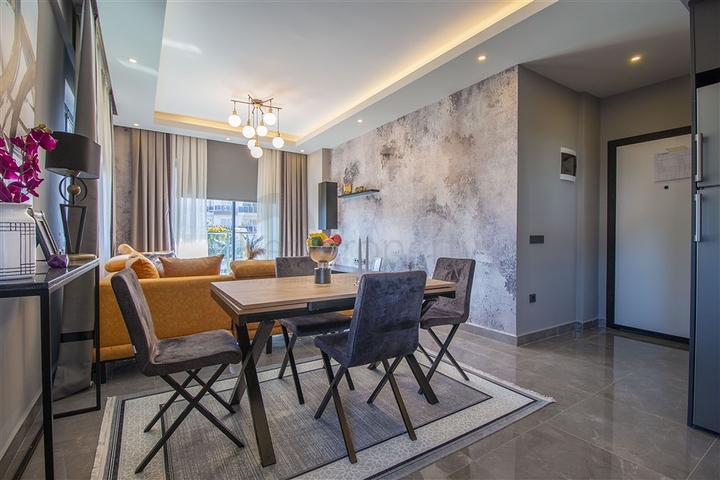 عقارات للبيع في اوبا - دوبلكس 2 غرفة وصالة -مفروشة -مجمع حديث -في اوبا / الانيا 