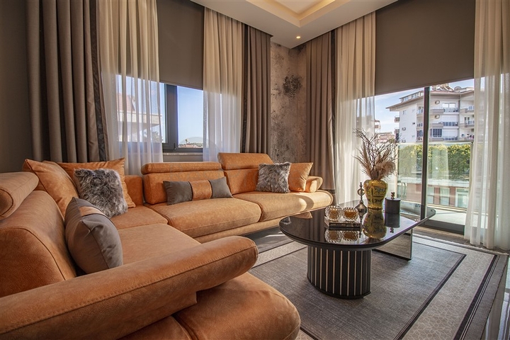 عقارات للبيع في اوبا - دوبلكس 2 غرفة وصالة -مفروشة -مجمع حديث -في اوبا / الانيا 