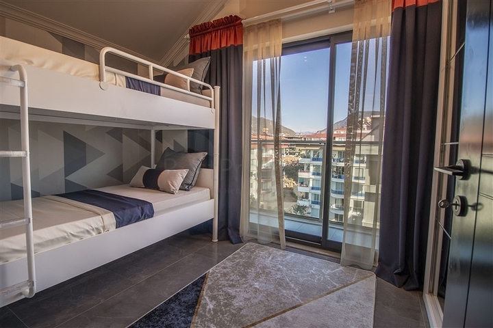 عقارات للبيع في اوبا - دوبلكس 2 غرفة وصالة -مفروشة -مجمع حديث -في اوبا / الانيا 