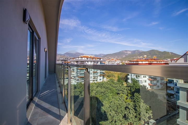 عقارات للبيع في اوبا - دوبلكس 2 غرفة وصالة -مفروشة -مجمع حديث -في اوبا / الانيا 