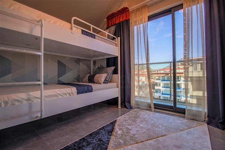 عقارات للبيع في اوبا - دوبلكس 2 غرفة وصالة -مفروشة -مجمع حديث -في اوبا / الانيا 