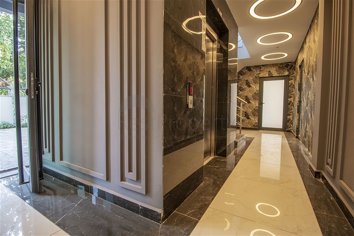 عقارات للبيع في اوبا - دوبلكس 2 غرفة وصالة -مفروشة -مجمع حديث -في اوبا / الانيا 