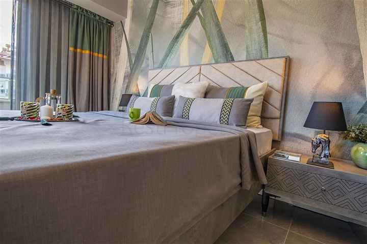 عقارات للبيع في اوبا - دوبلكس 2 غرفة وصالة -مفروشة -مجمع حديث -في اوبا / الانيا 