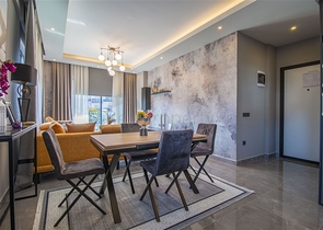 عقارات للبيع في اوبا - دوبلكس 2 غرفة وصالة -مفروشة -مجمع حديث -في اوبا / الانيا 