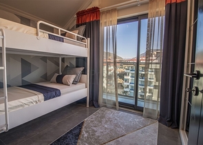 عقارات للبيع في اوبا - دوبلكس 2 غرفة وصالة -مفروشة -مجمع حديث -في اوبا / الانيا 