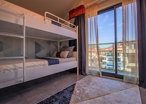 عقارات للبيع في اوبا - دوبلكس 2 غرفة وصالة -مفروشة -مجمع حديث -في اوبا / الانيا 