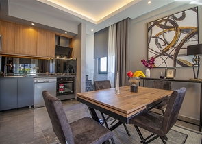 عقارات للبيع في اوبا - دوبلكس 2 غرفة وصالة -مفروشة -مجمع حديث -في اوبا / الانيا 