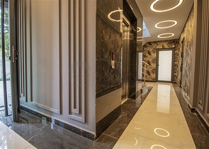 عقارات للبيع في اوبا - دوبلكس 2 غرفة وصالة -مفروشة -مجمع حديث -في اوبا / الانيا 