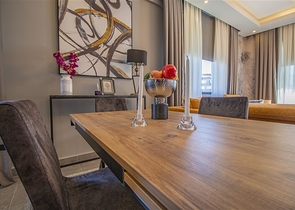 عقارات للبيع في اوبا - دوبلكس 2 غرفة وصالة -مفروشة -مجمع حديث -في اوبا / الانيا 