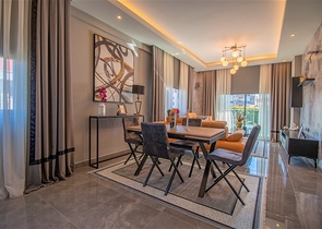 عقارات للبيع في اوبا - دوبلكس 2 غرفة وصالة -مفروشة -مجمع حديث -في اوبا / الانيا 