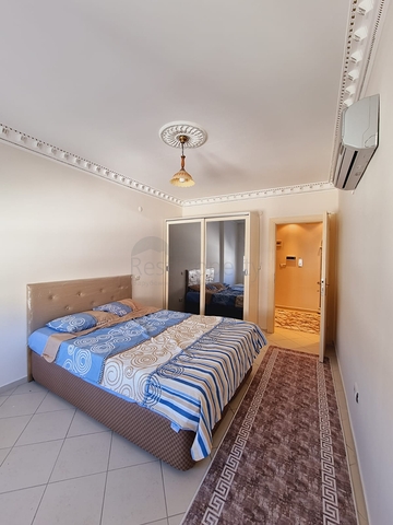 شقة طابق مرتفع - 2 غرفة وصالة -مفروشة -في محمودلار / الانيا 