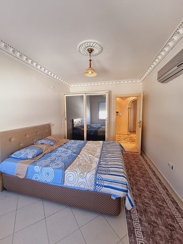 شقة طابق مرتفع - 2 غرفة وصالة -مفروشة -في محمودلار / الانيا 