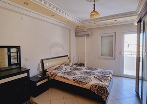 شقة طابق مرتفع - 2 غرفة وصالة -مفروشة -في محمودلار / الانيا 