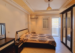 شقة طابق مرتفع - 2 غرفة وصالة -مفروشة -في محمودلار / الانيا 