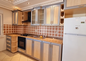 شقة طابق مرتفع - 2 غرفة وصالة -مفروشة -في محمودلار / الانيا 