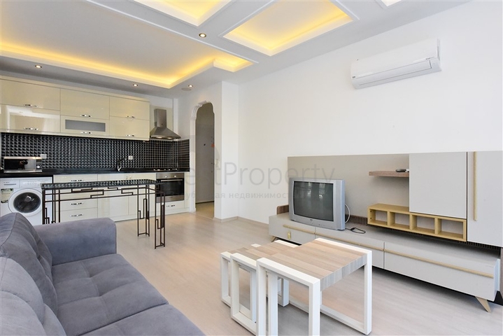 اطلالة بحر -بسعر مناسب -شقة غرفة وصالة مفروشة -في افسلار / الانيا 