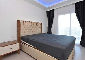 اطلالة بحر -بسعر مناسب -شقة غرفة وصالة مفروشة -في افسلار / الانيا 