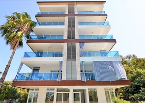 اطلالة بحر -بسعر مناسب -شقة غرفة وصالة مفروشة -في افسلار / الانيا 