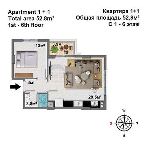 شقق بالاقساط في محمودلار - مجمع قيد الانشاء -مدينة الانيا 