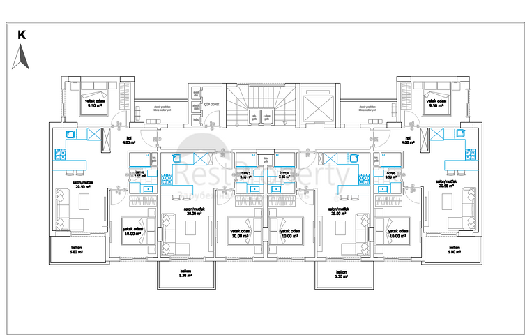 مشروع جديد على شاطئ كليوباترا الشهير