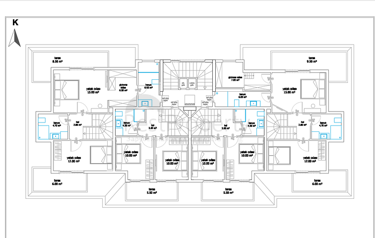 مشروع جديد على شاطئ كليوباترا الشهير