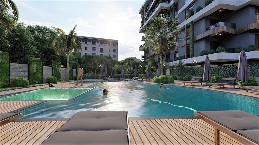 شقق للبيع بالاقساط في الانيا - مجمع قيد الانشاء في افسلار / الانيا 