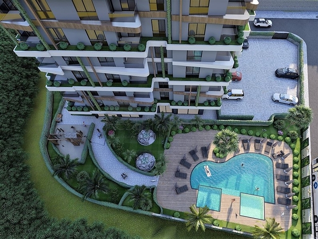 شقق للبيع بالاقساط في الانيا - مجمع قيد الانشاء في افسلار / الانيا 